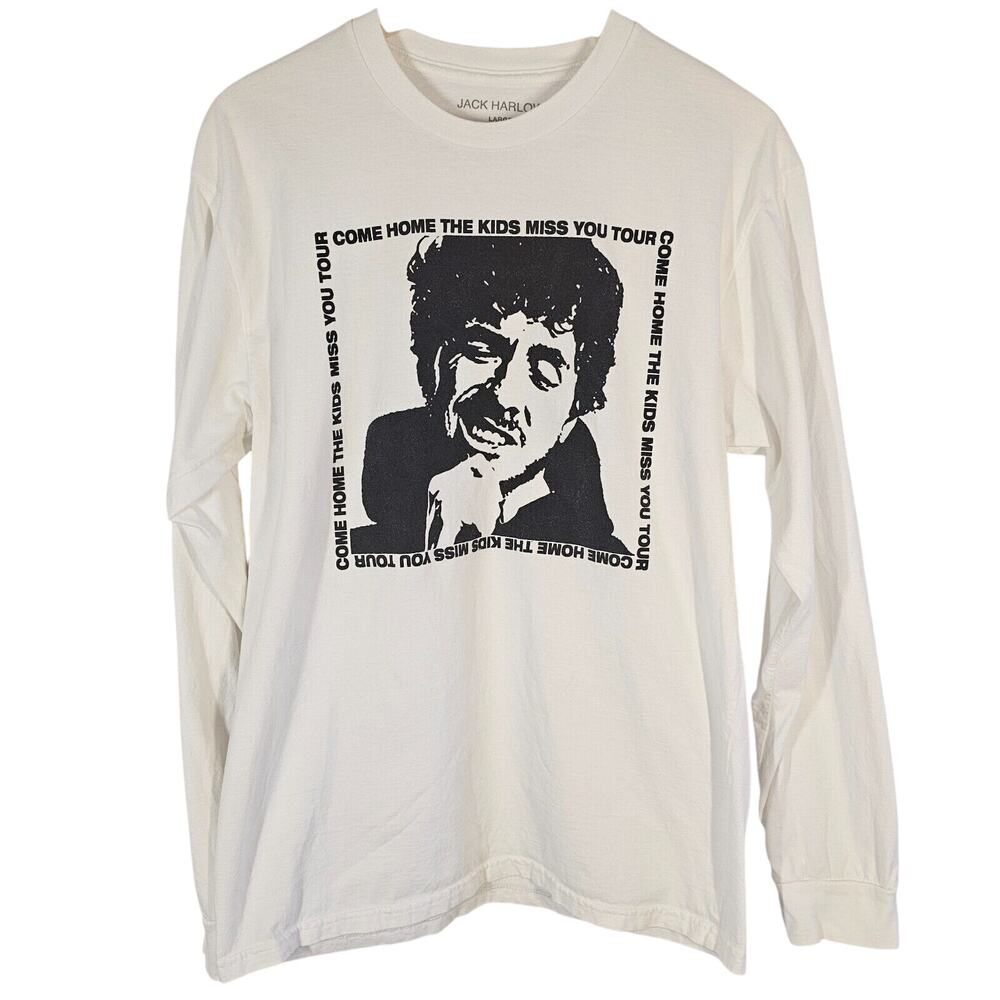 Jack Harlow Garage Come Home the Kids Miss‎ You Tour Long Sleeve Tee Size Large